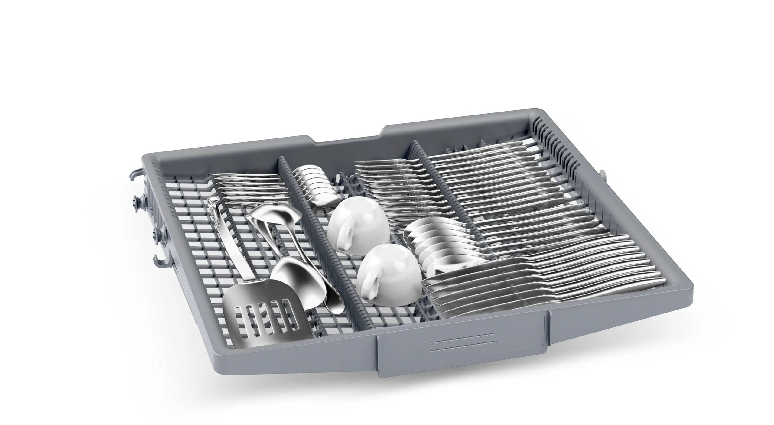 Bosch SMS8ECI02Z Serie 8 60Cm Serie Silver Inox Dishwasher - Image 7