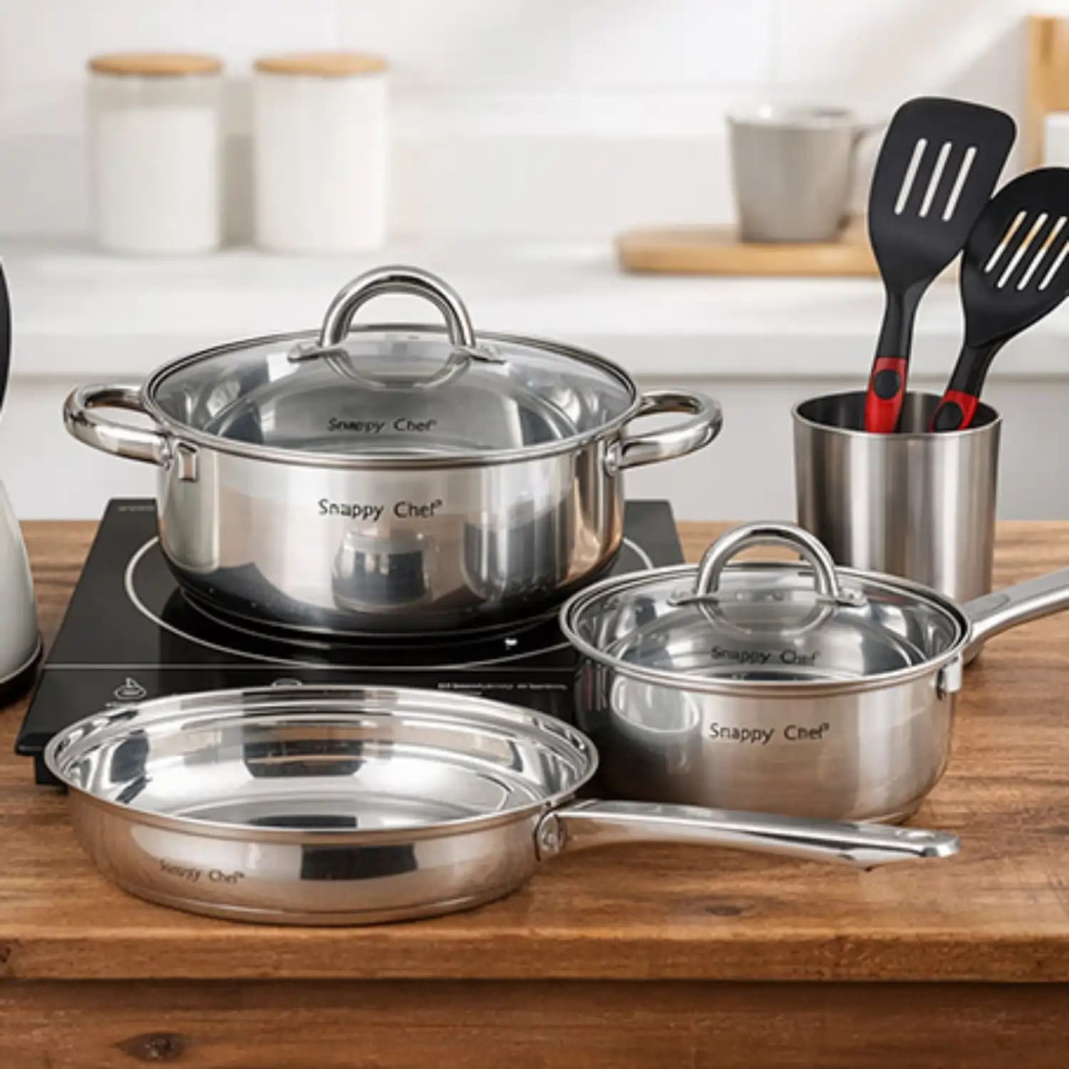 Snappy Chef SSCS007 7pc Supreme Cookware Set - Image 2