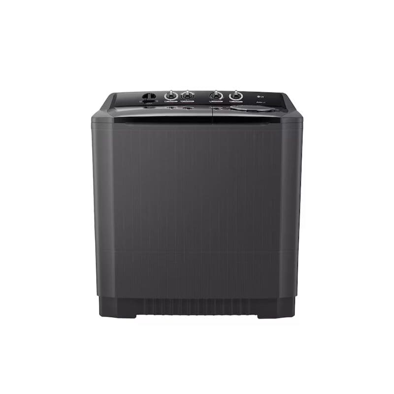 LG TT1861RWPT.ADMQESA 18kg Twin Tub with Roller Jet in Black Finish