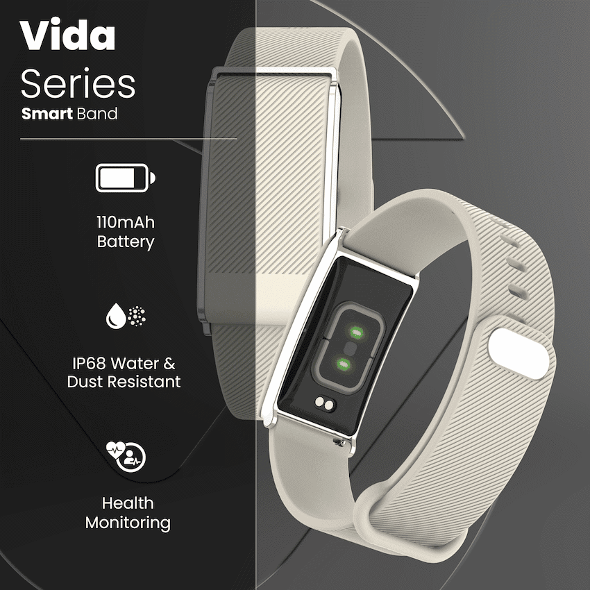 Volkano Vida - Smart Band - Beige - Image 2