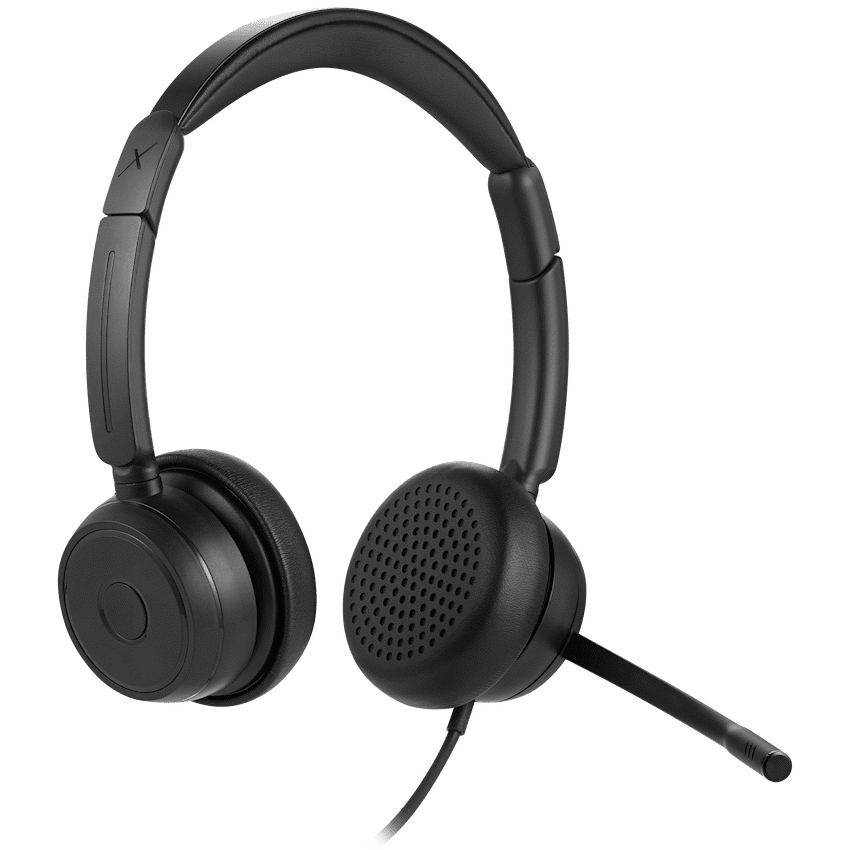VolkanoX Chat Series mk3 Series Teams headphone with ENC -Black