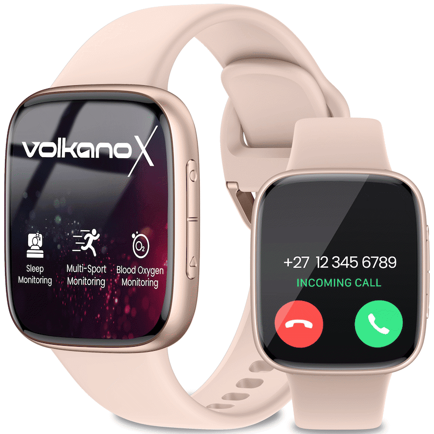 VolkanoX Solaris Series Fitness Smartwatch - Gold