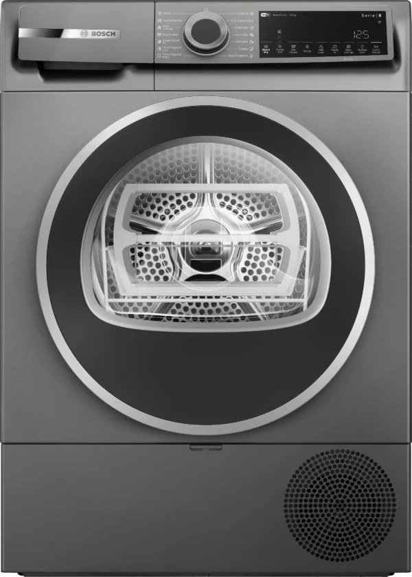 Bosch WQJ2521RZA Serie 6 10kg Cast Iron Heat Pump Tumble Dryer