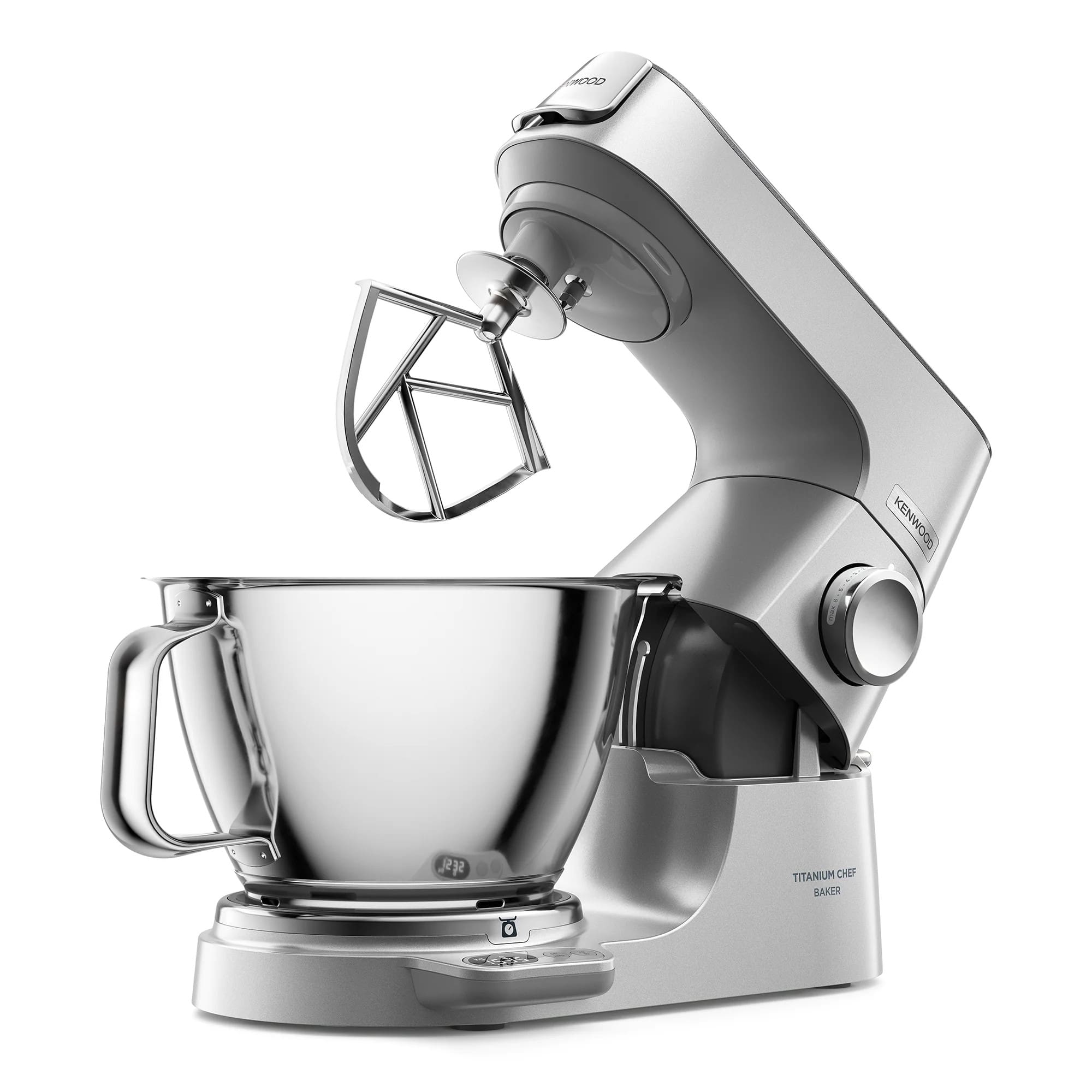Kenwood KVL85.004SI Titanium Chef Baker XL Silver Stand Mixer - Image 3