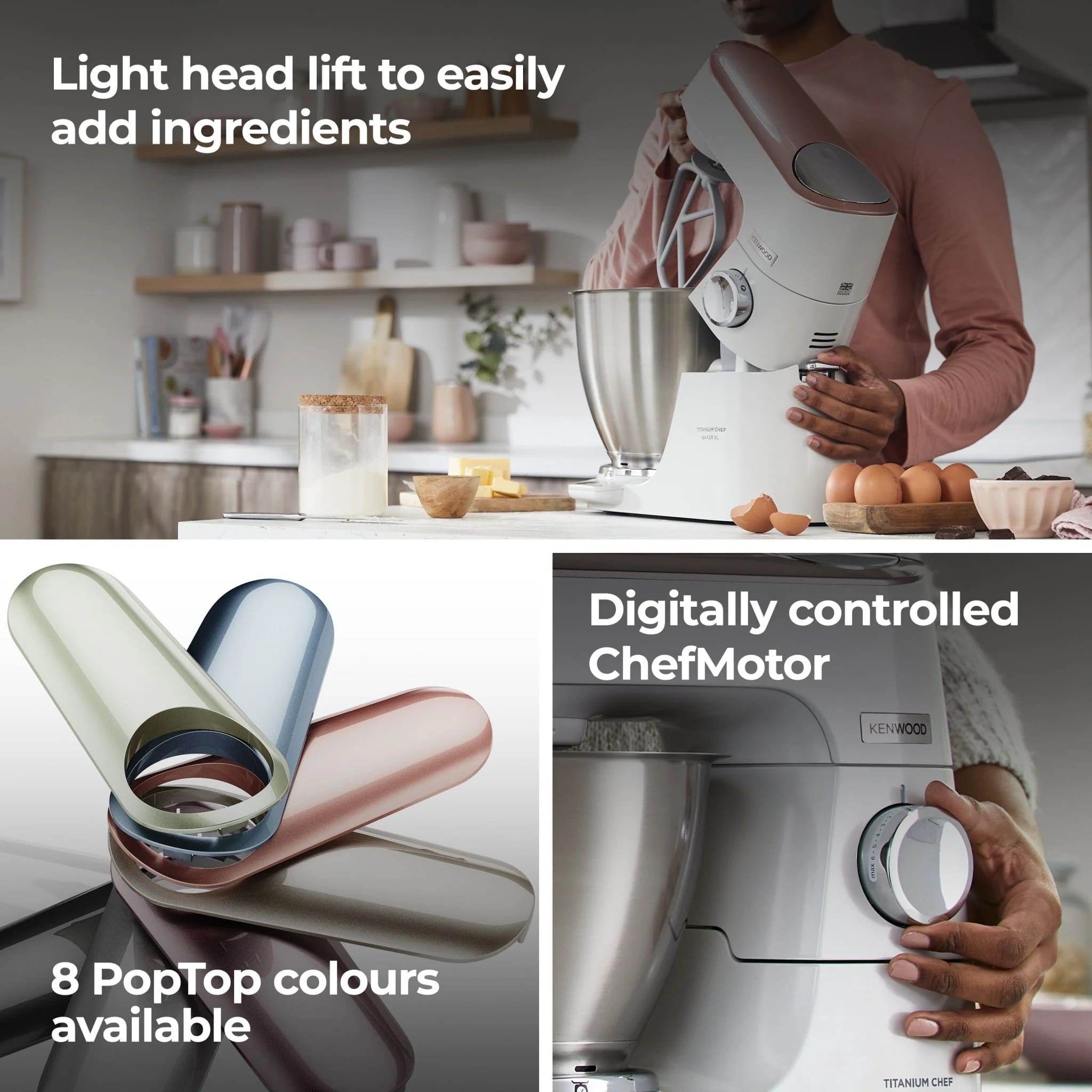 Kenwood KVL65.001WH Titanium Chef Baker - Image 9