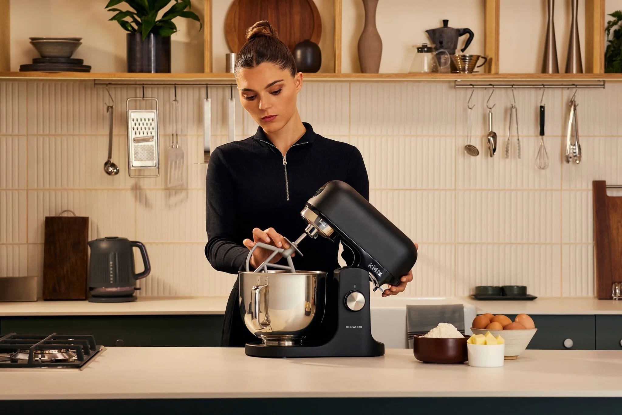 Kenwood ZA0W20011524 kMix Stand Mixer Matt Black - Image 10