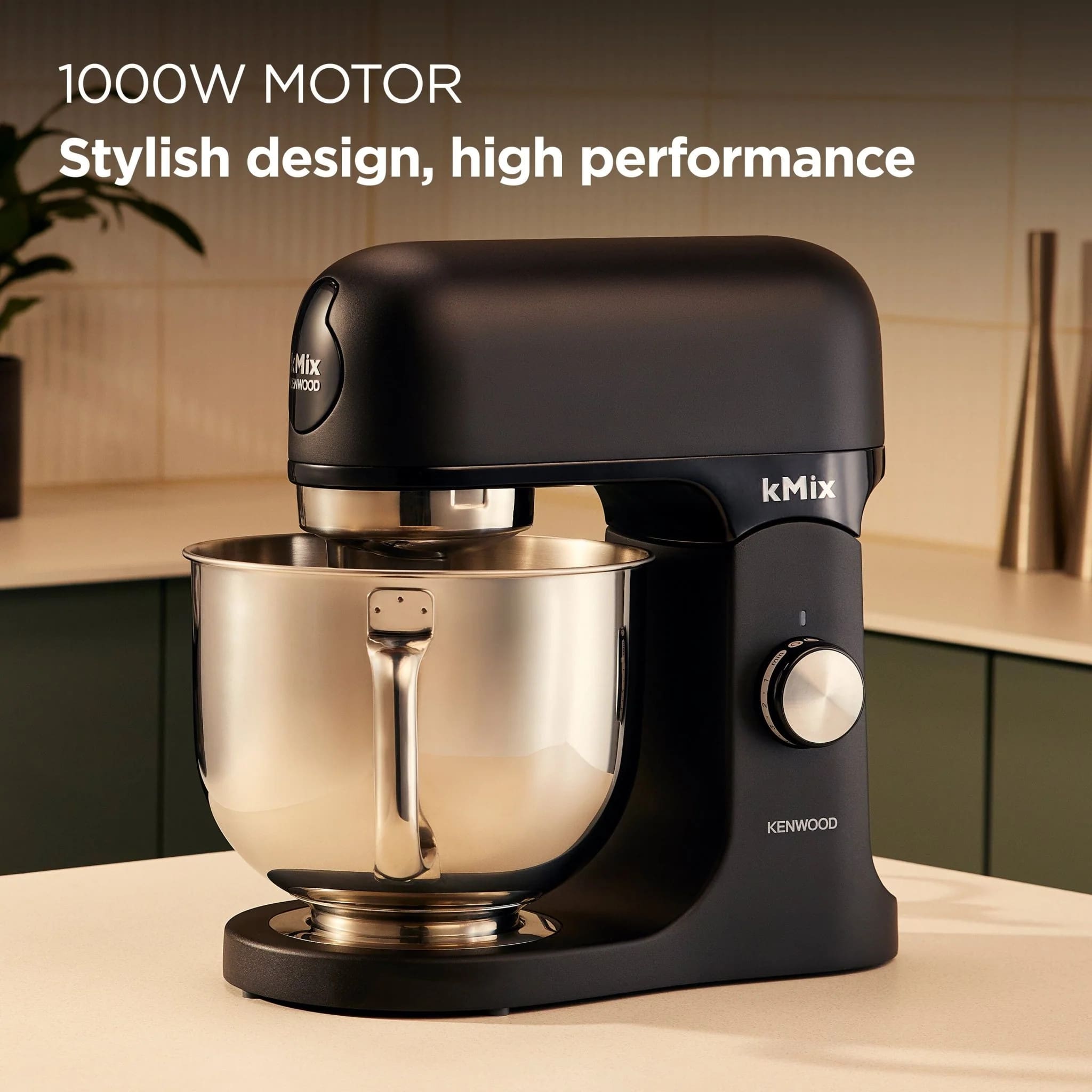 Kenwood ZA0W20011524 kMix Stand Mixer Matt Black - Image 6