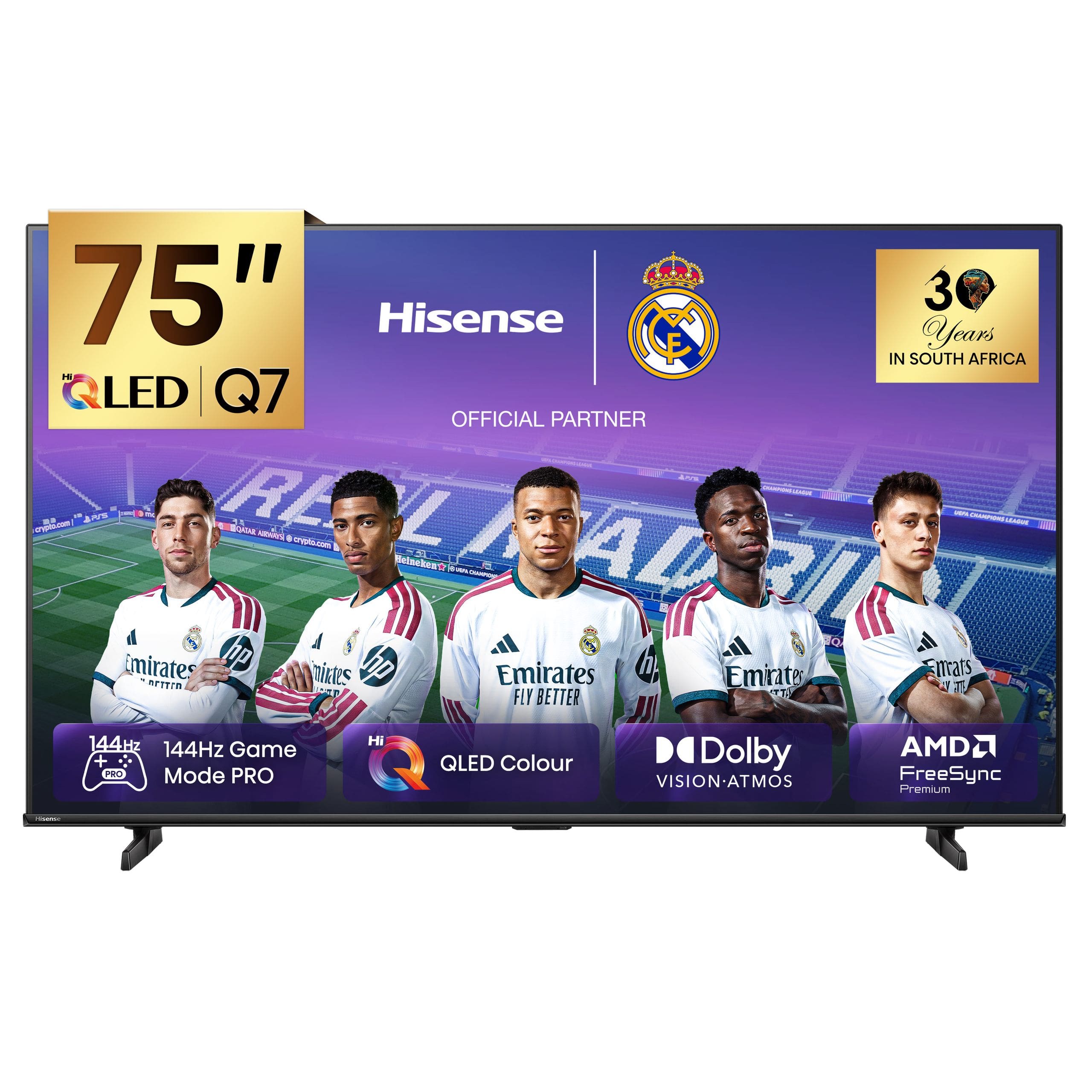 Hisense 75Q7Q 75" QLED 144Hz VRR QLED Gaming TV