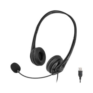 Astrum A12075-B HS750 On-ear Professional USB Headset with Mic