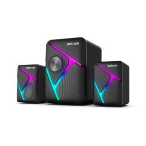 Astrum A13003-B 2.1CH 20W LED Speakers