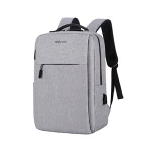 Astrum A21120-T Black 15-inch Oxford Notebook Backpack with USB