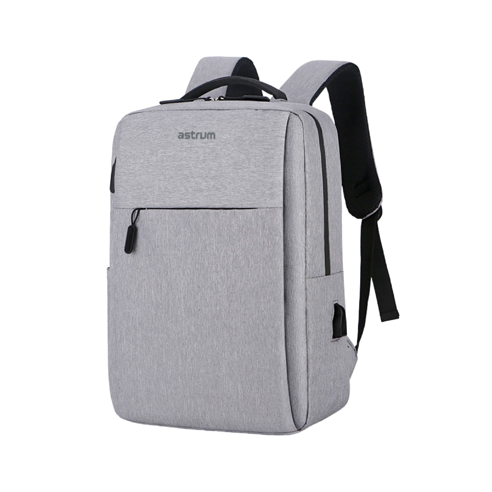 Astrum A21120-T Black 15-inch Oxford Notebook Backpack with USB
