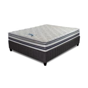 Cloud Nine Chateau natural latex pillow top mattress bed set
