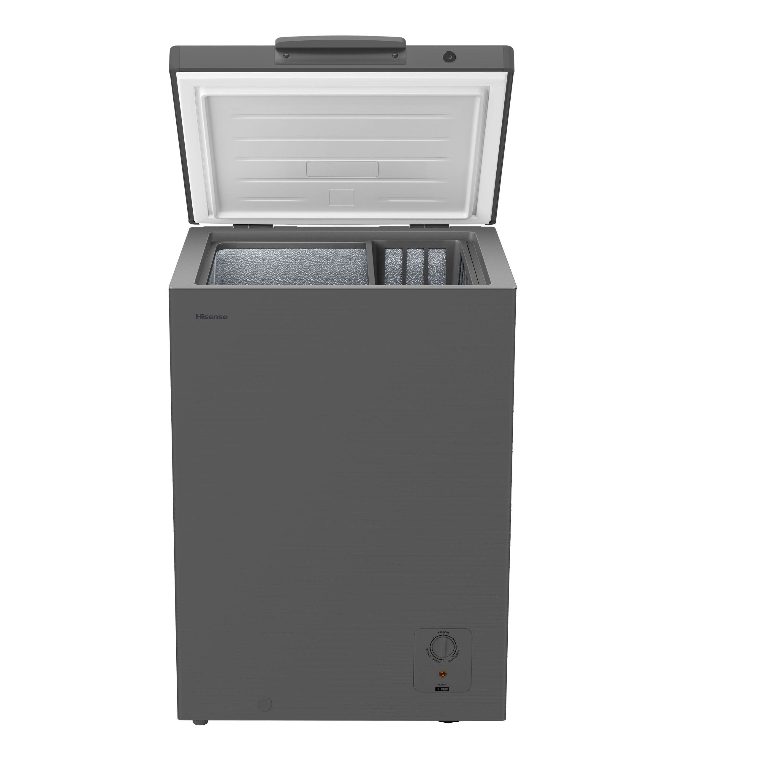 Hisense H135CFS 97L Silver Single Door Chest Freezer - Image 3