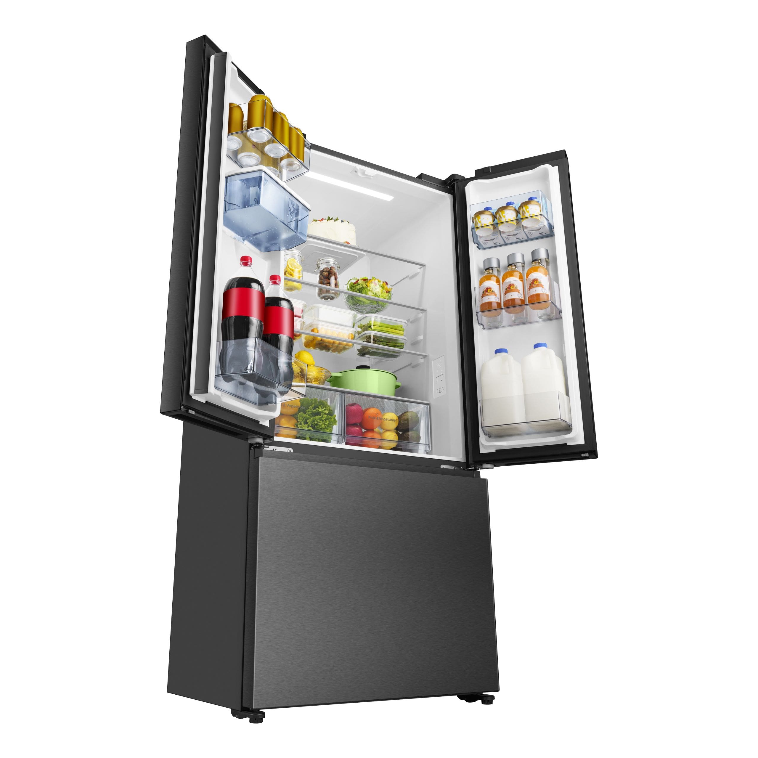 Hisense H710FSB-WD 485L Triple Door Refrigerator with water dispenser - Image 6