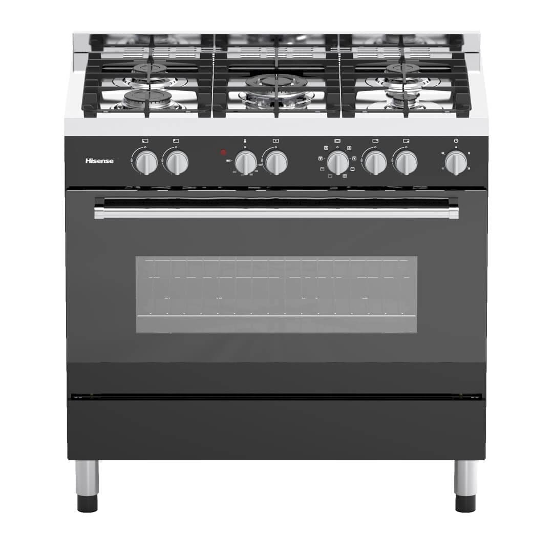 Hisense HFS90GA5EBL Free Standing Stove