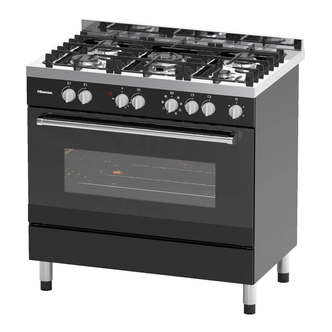 Hisense HFS90GA5EBL Free Standing Stove - Image 3