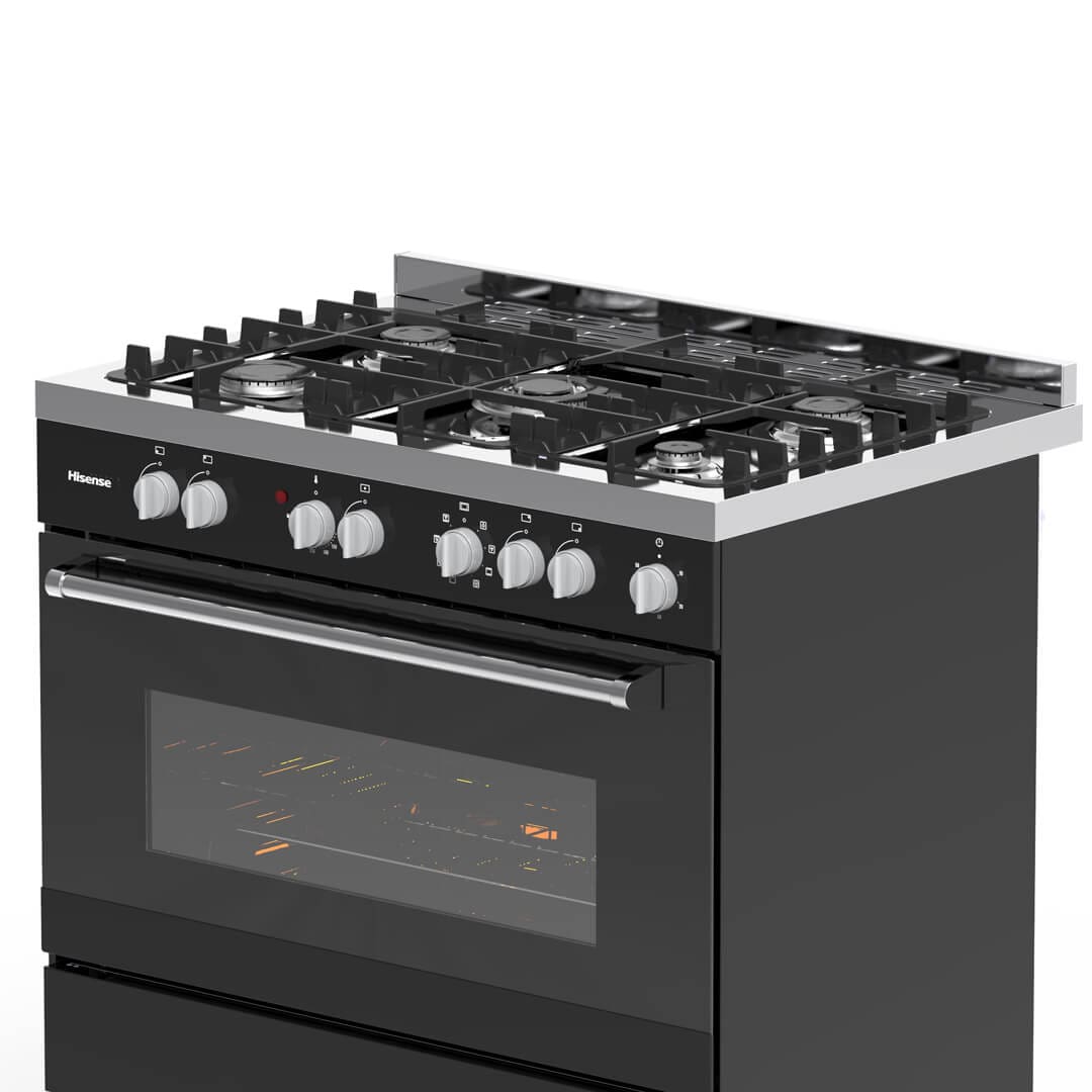 Hisense HFS90GA5EBL Free Standing Stove - Image 4