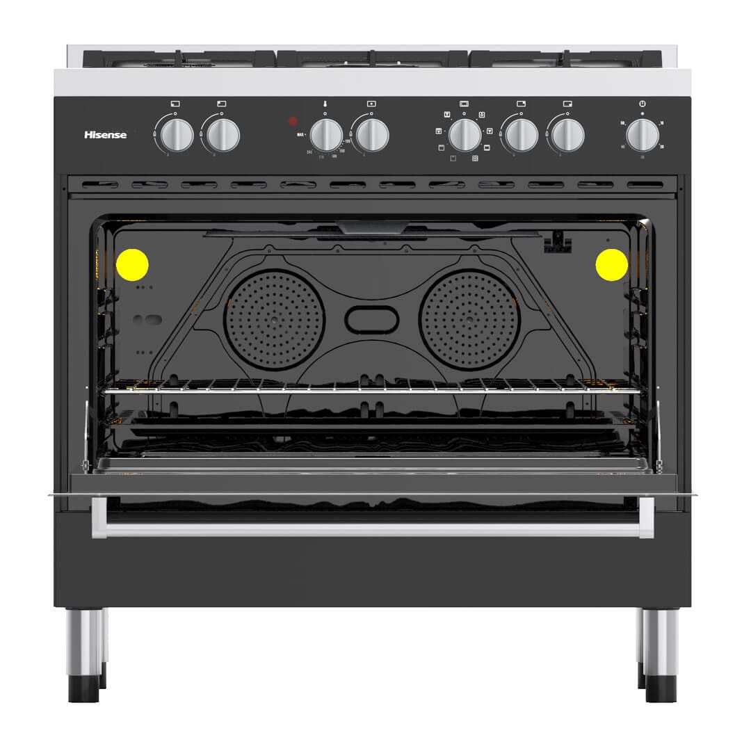 Hisense HFS90GA5EBL Free Standing Stove - Image 5
