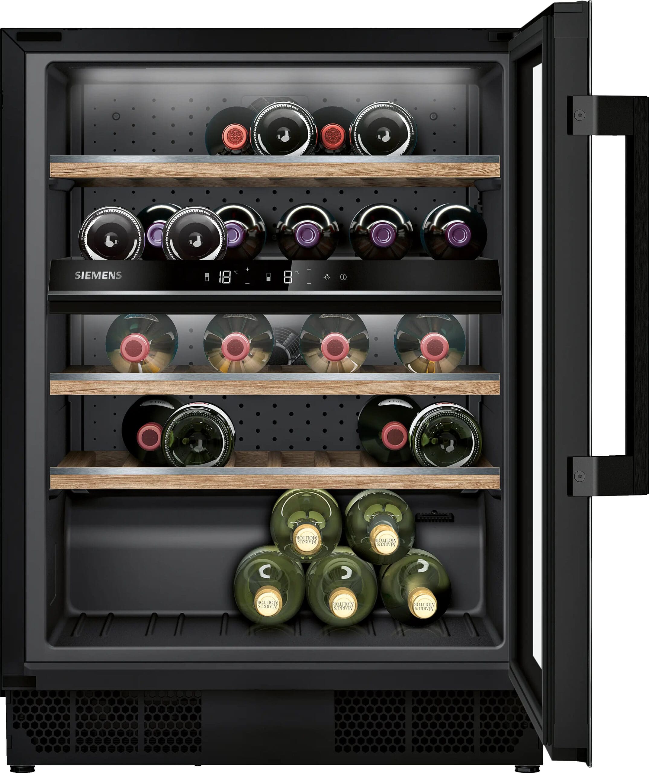 Siemens KU21WAHG0 iQ500 44 Bottle Wine Cooler - image 1