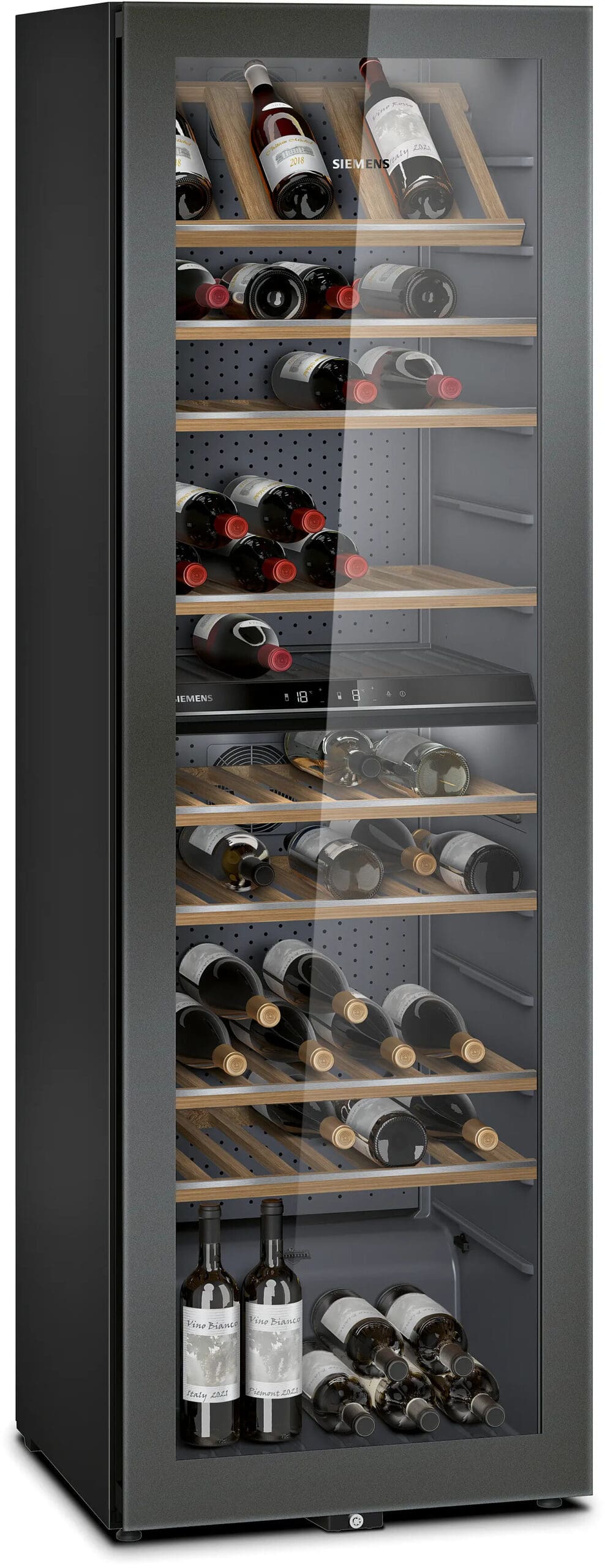 Siemens KW36KATGA iQ500 199 Bottle Wine Cooler - image 2