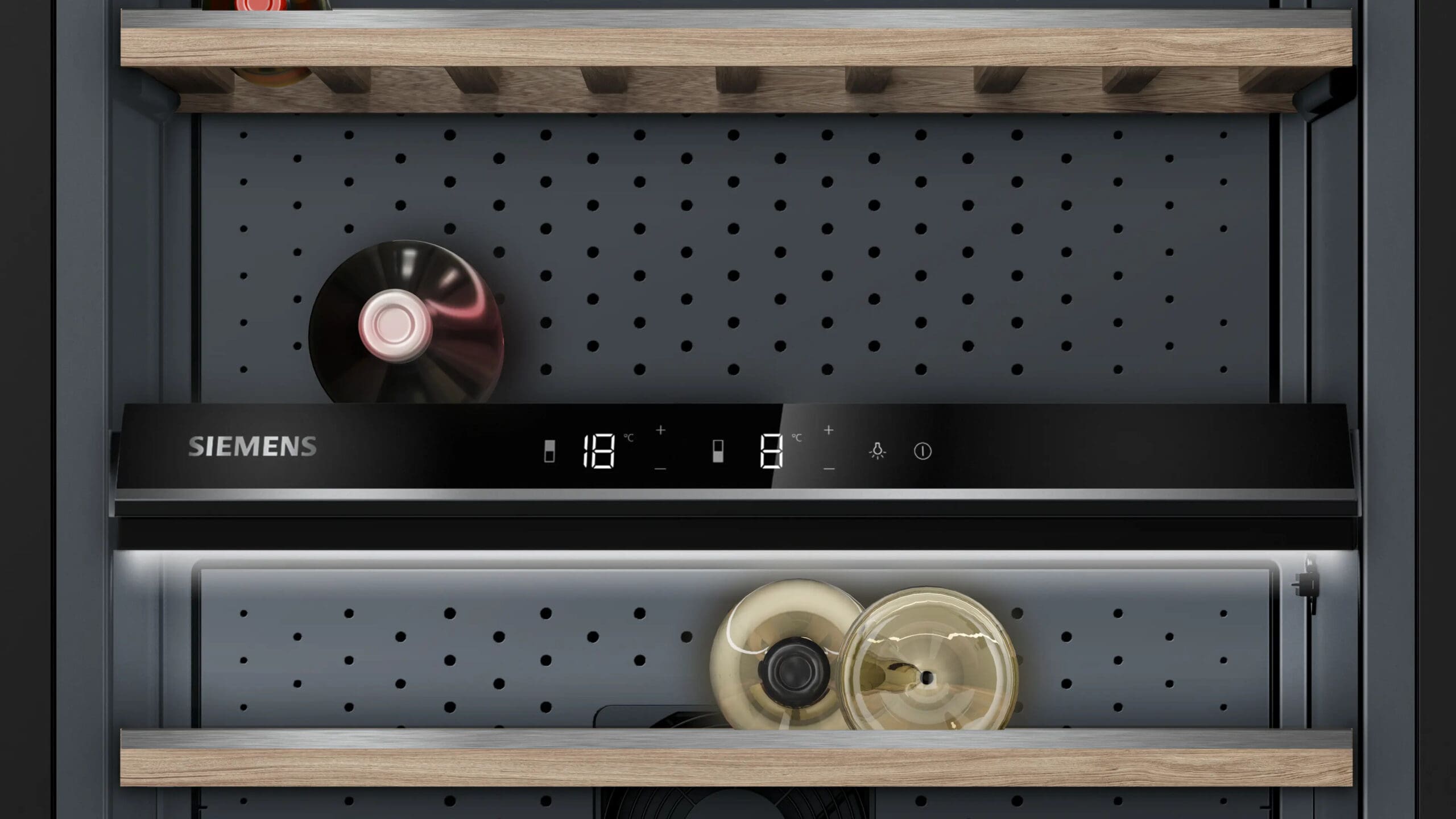 Siemens KW36KATGA iQ500 199 Bottle Wine Cooler - image 4