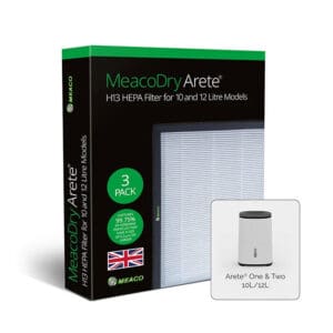 Solenco MeacoDryArete1-12LSA One 12L Dehumidifier / Air Purifier