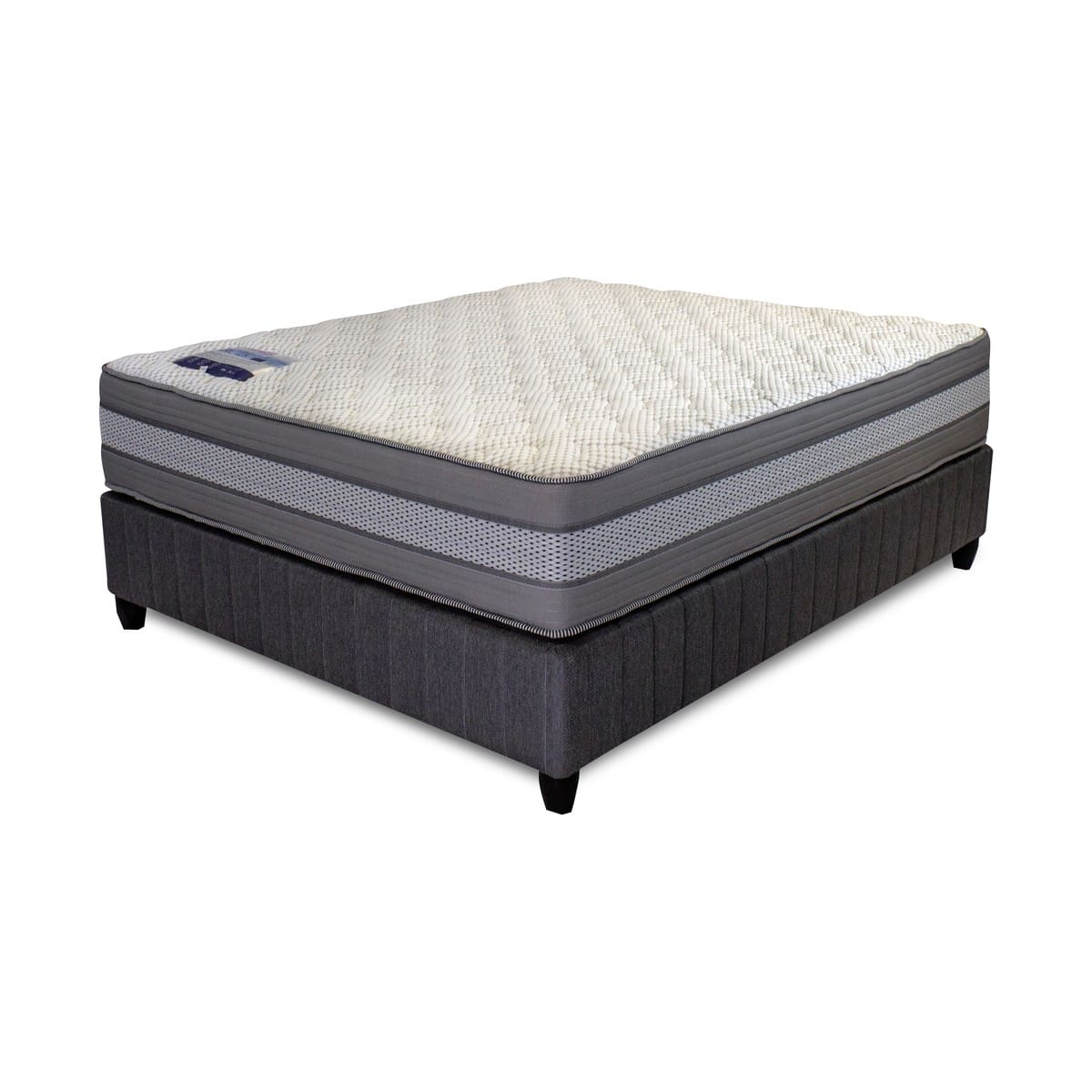 Rest Assured Arctic Gentle tpe cooling pocket spring mattress bed set