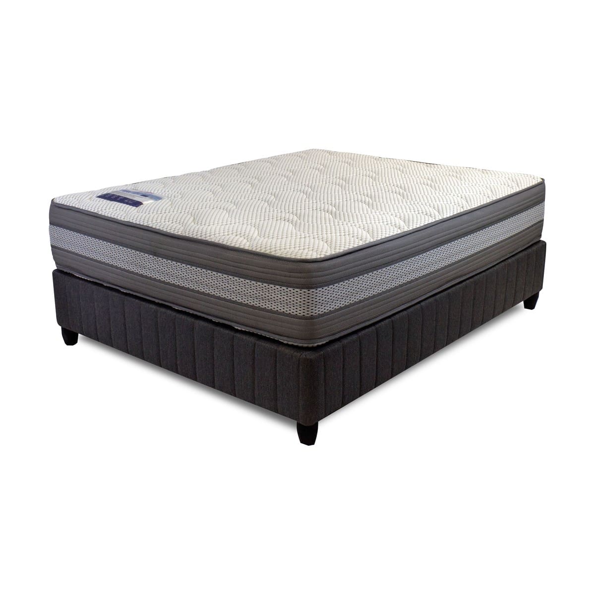 Rest Assured Arctic Plush tpe cooling pocket spring mattress bed set