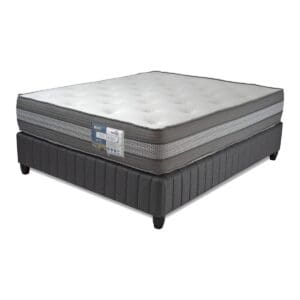 Rest Assured The Duke wool and latex tufted pocket spring bed set