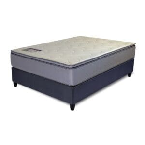 Rest Assured Rest-a-Flex matrix pillow top interlocking coil mattress bed set