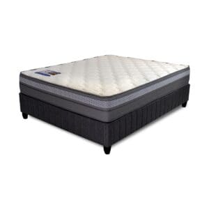 Rest Assured Somerset micro-quilted linear pocket spring mattress bed set