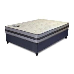Rest Assured Supapaedic matrix infinity coil dual-sided mattress bed set