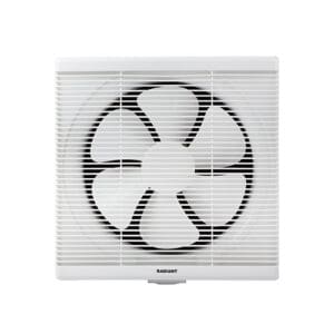 Radiant Extractor Square Wall/Louvre Fan White Motor Power 48W