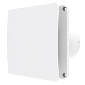 Radiant Extractor Square Wall Fan White 12W DC Motor