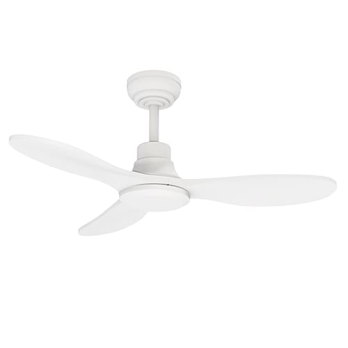 Radiant Ryder Ceiling Fan 3 Blade White with Remote Motor Power 30W