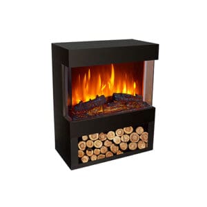 Radiant Modern Freestand Electric Fireplace 1800W
