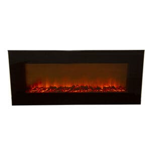 Radiant Fireplace Decorative Flat Glass Indoor with "Coal" 1800W 220-240V