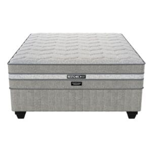 Restonic Soothing Dreams medium standard top mattress and base set