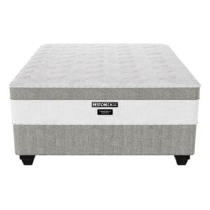 Restonic Tranquil Touch medium standard top mattress and base set