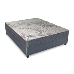 Strandmattress Sleep Safe bamboo knit foam mattress bed set