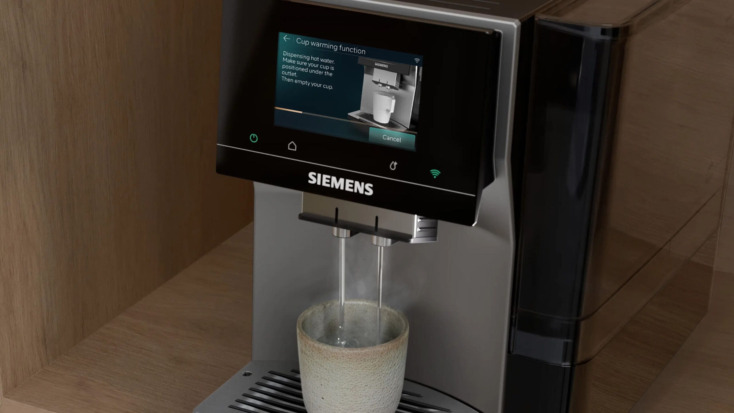 Siemens TP725EM7 EQ700 iAroma Coffee Machine - image 9