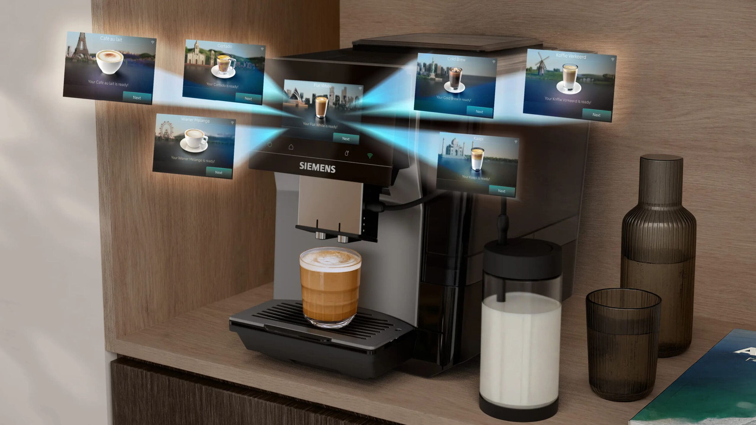 Siemens TP725EM7 EQ700 iAroma Coffee Machine - image 10