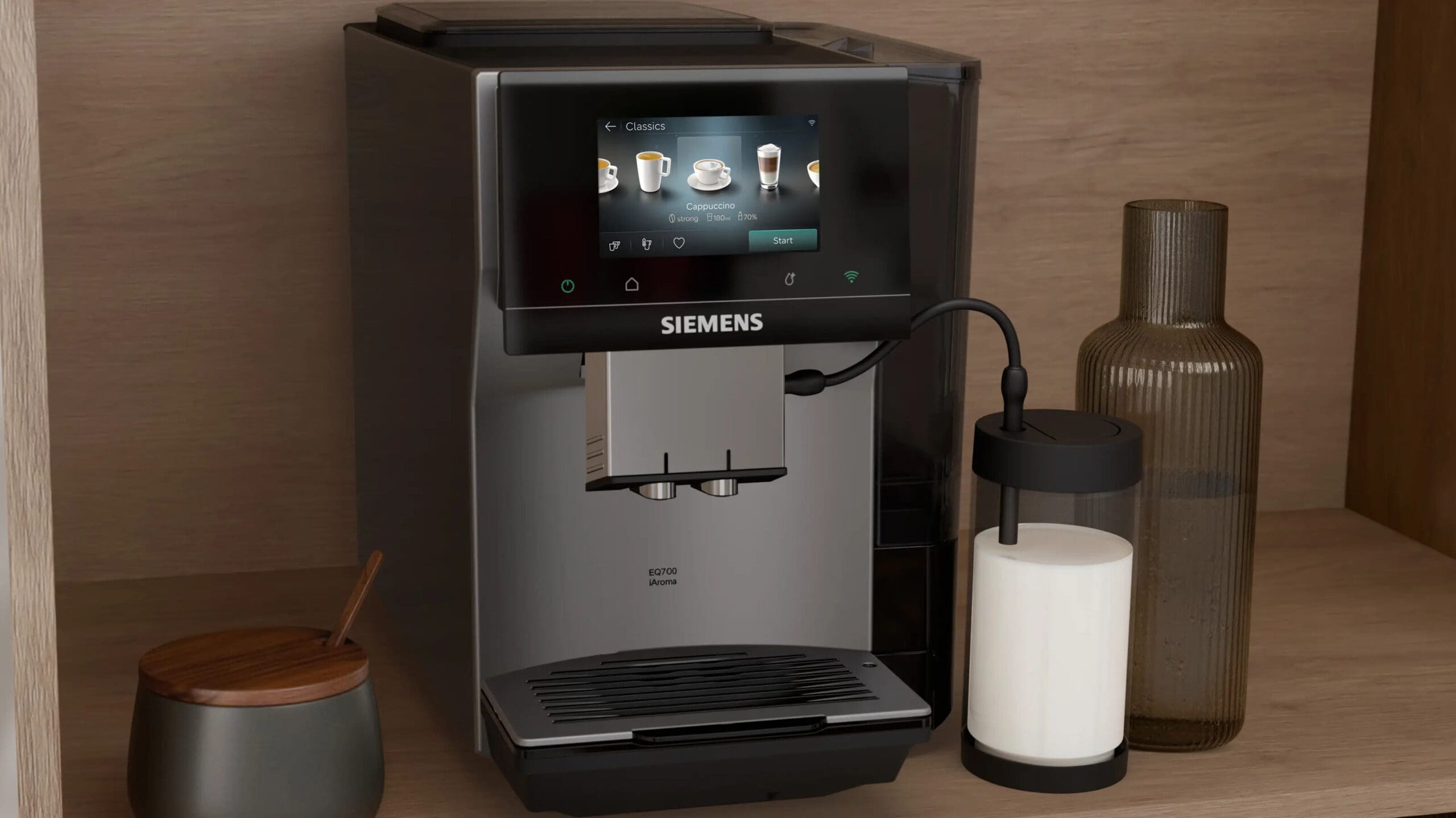 Siemens TP725EM7 EQ700 iAroma Coffee Machine - image 14