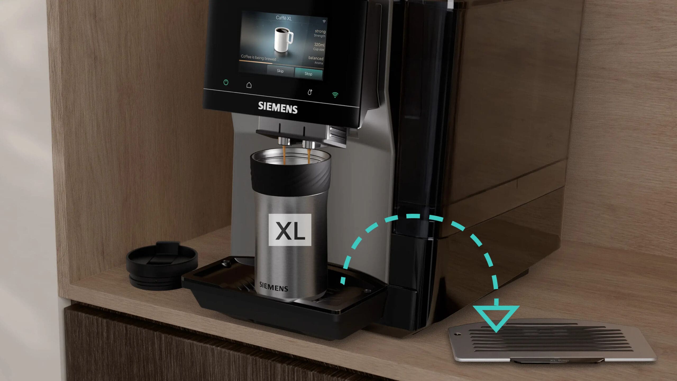 Siemens TP725EM7 EQ700 iAroma Coffee Machine - image 18