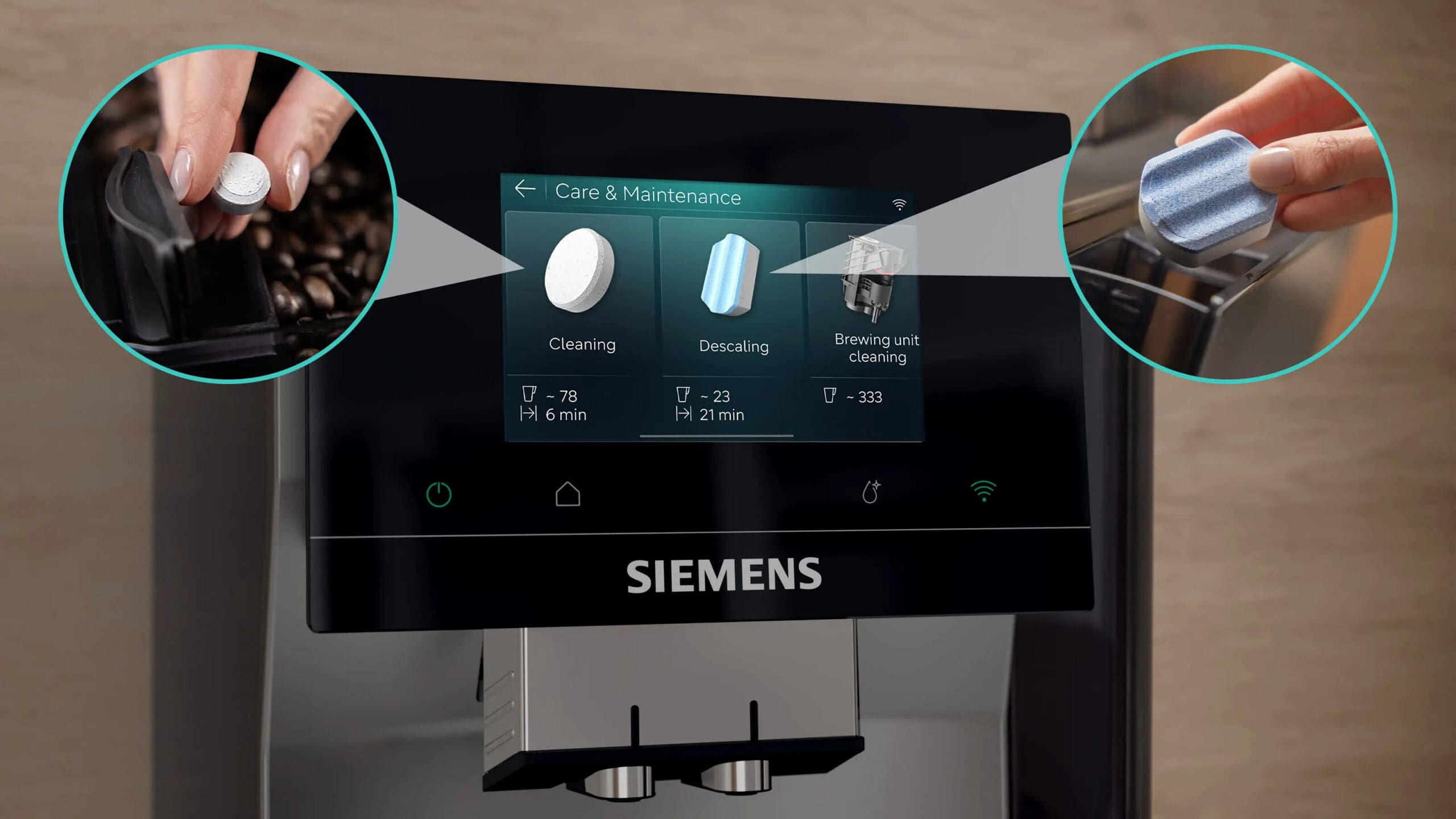 Siemens TP725EM7 EQ700 iAroma Coffee Machine - image 20