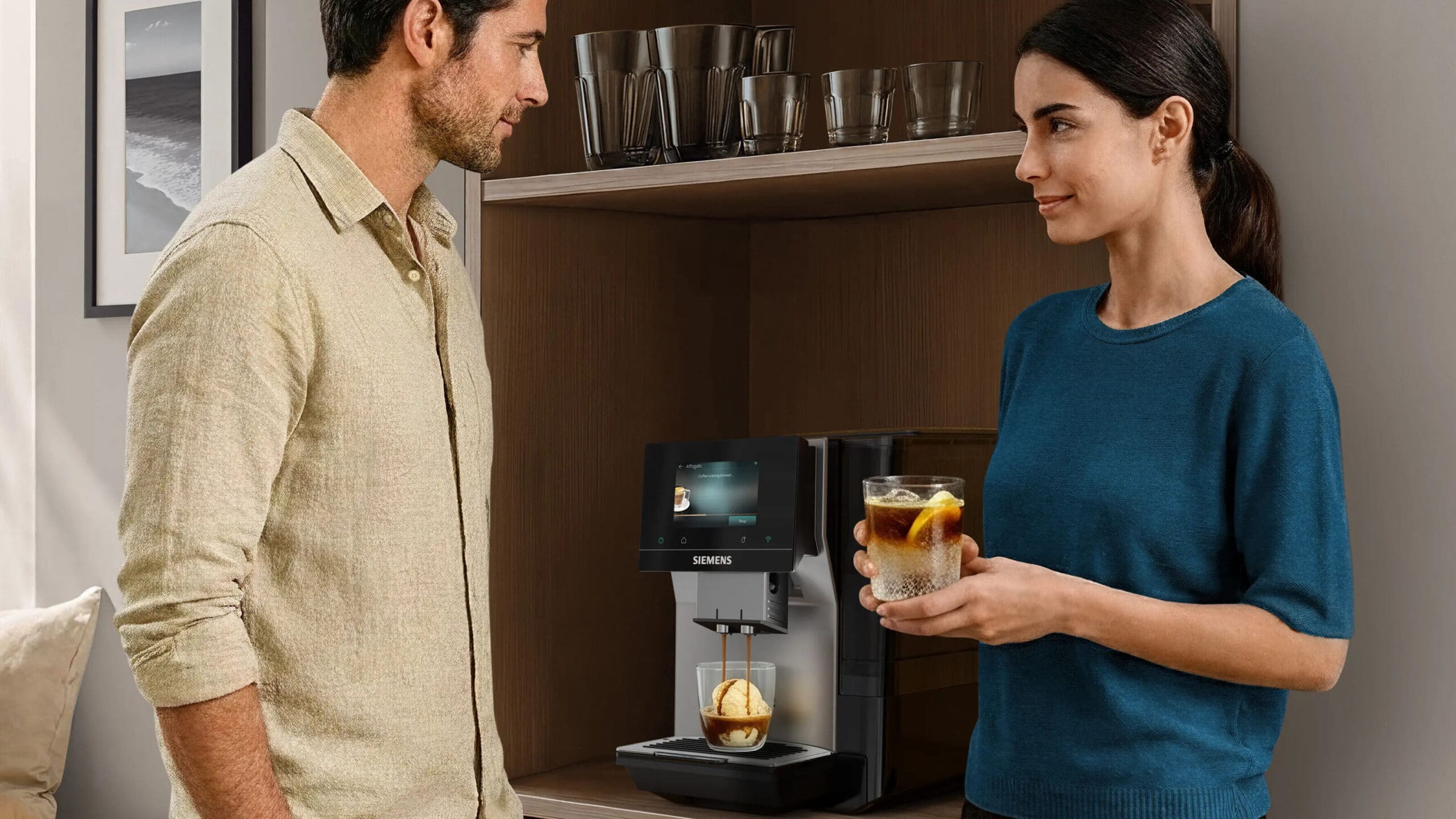 Siemens TP725EM7 EQ700 iAroma Coffee Machine - image 4