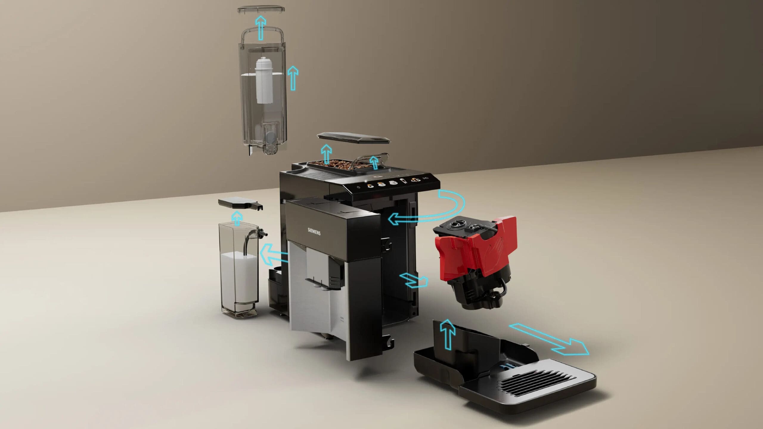 Siemens TQ515R03 EQ500 integral Coffee Machine - image 10