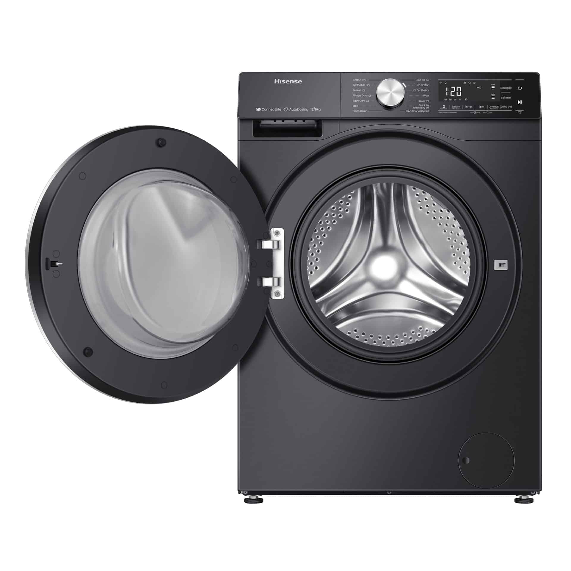 Hisense WD5S1245BB Front Loader Washer and Dryer - Image 2