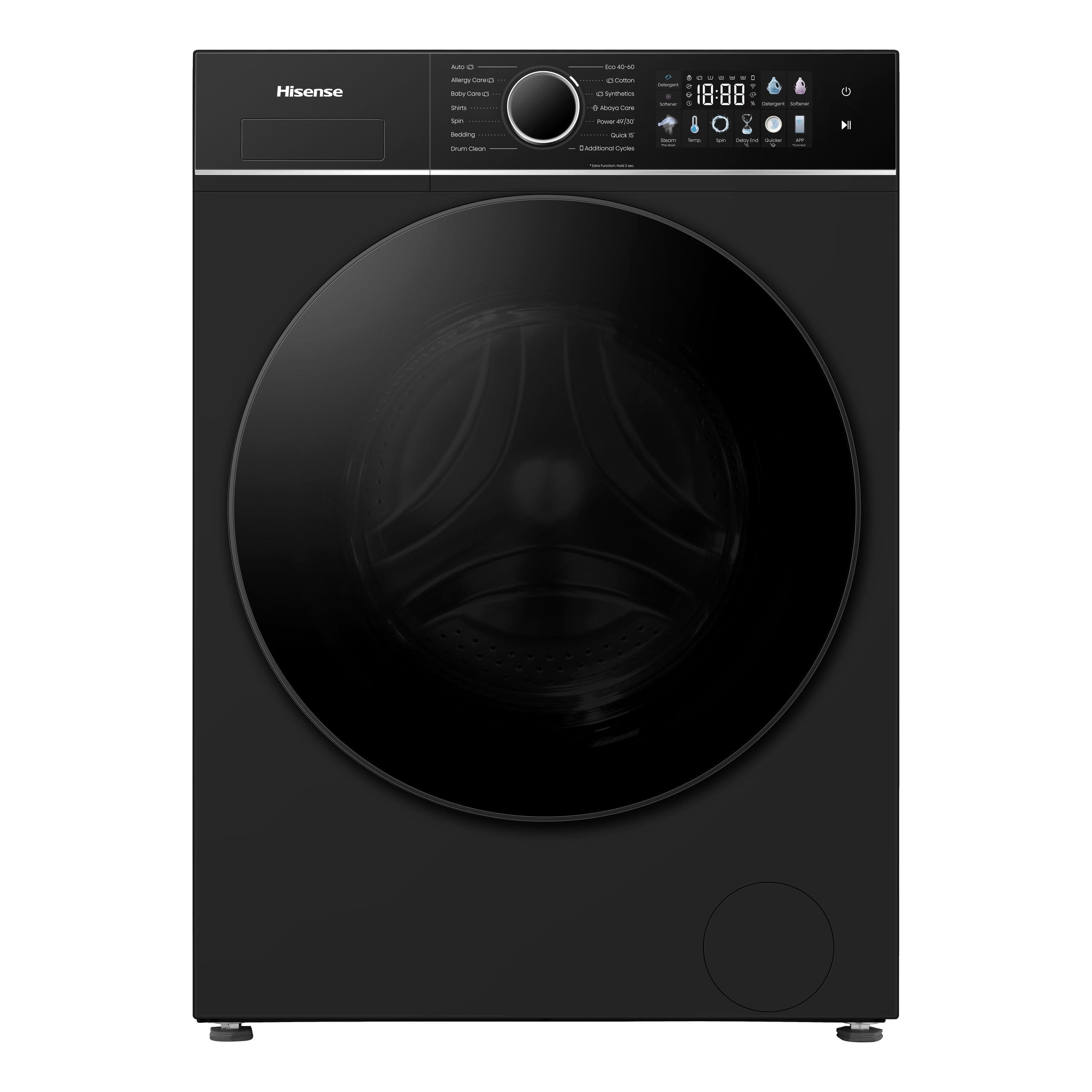 Hisense WF3I1145BB 11Kg Premium Black Front Loader